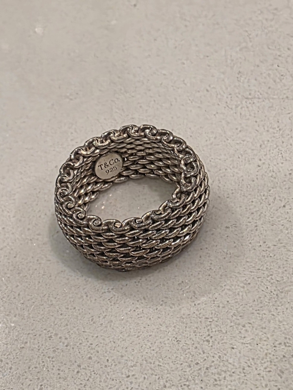 Tiffany Somerset Ring Size 6